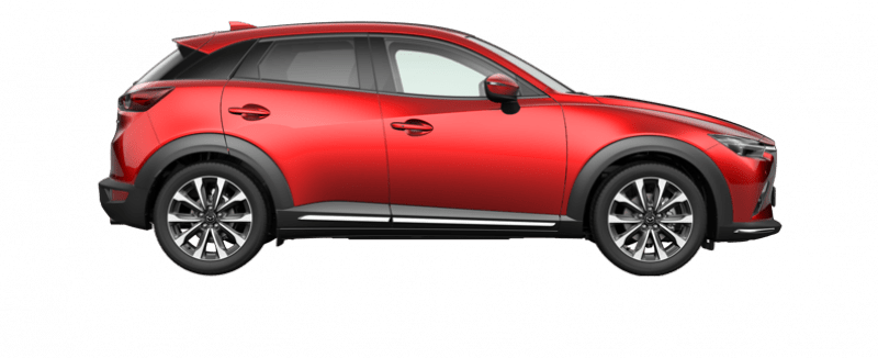 Mazda CX-3 Luxury automaat red